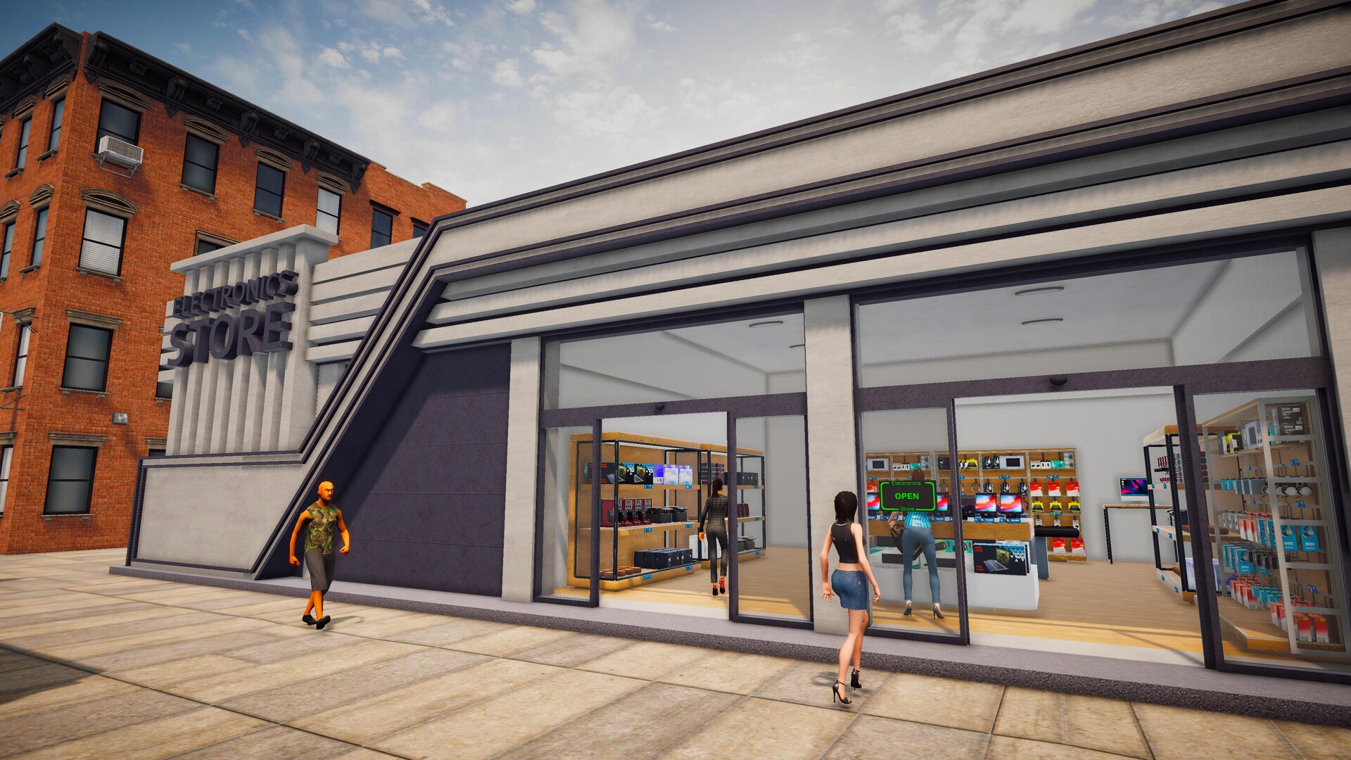 #5. Electronics Supermarket Simulator (Steam) بواسطة: Midnight Games