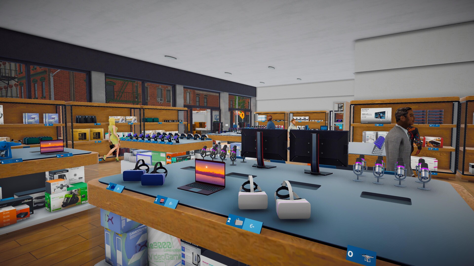 Gestión de inventario en Electronics Supermarket Simulator