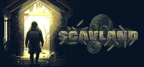 SCAVLAND 封面:孤独拾荒者立于苏联风格废墟之中