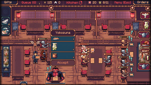 The Way of the Tray: Japanese Restaurant Simulator 🍙 screenshot 1