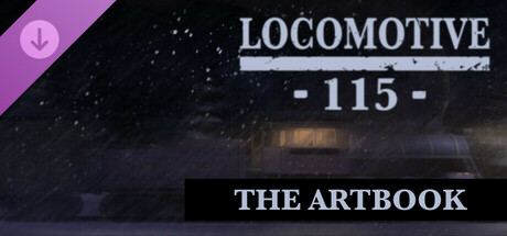 Locomotive 115 Digital Art Book