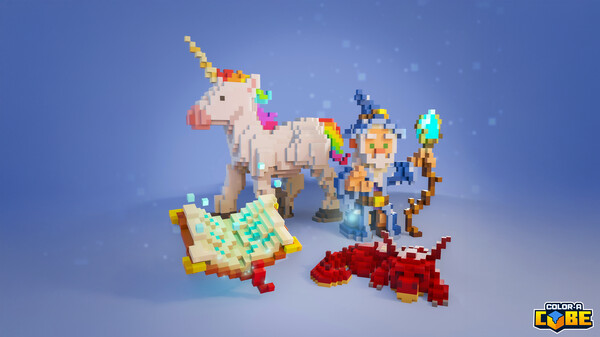 Color a Cube - Fantasy Pack #1