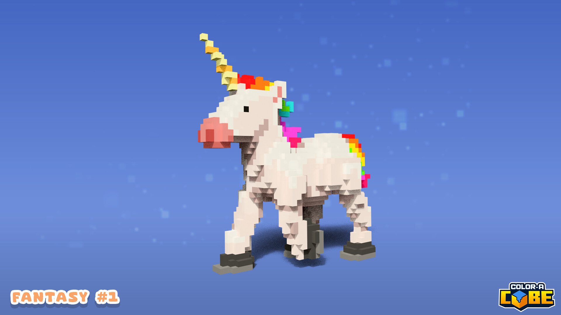 Color a Cube - Fantasy Pack #1 screenshot screenshot 2