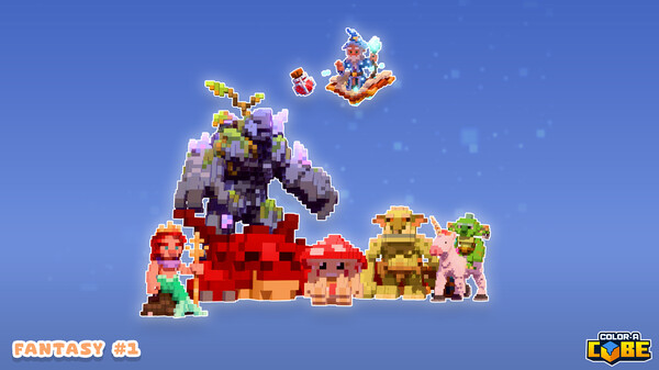 Color-A-Cube - Fantasy Pack #1