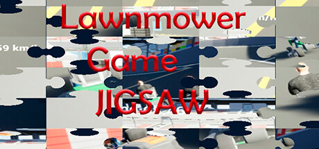 Lawnmower Game Jigsaw banner