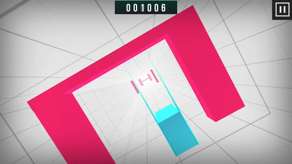 Screenshot z Super Hot Cube