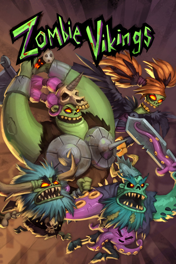 Capa de Zombie Vikings