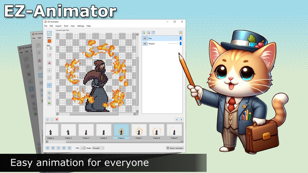 Screenshot z EZ-Animator Screenshot z EZ-Animator