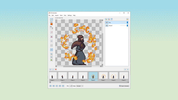 Screenshot z EZ-Animator Screenshot z EZ-Animator