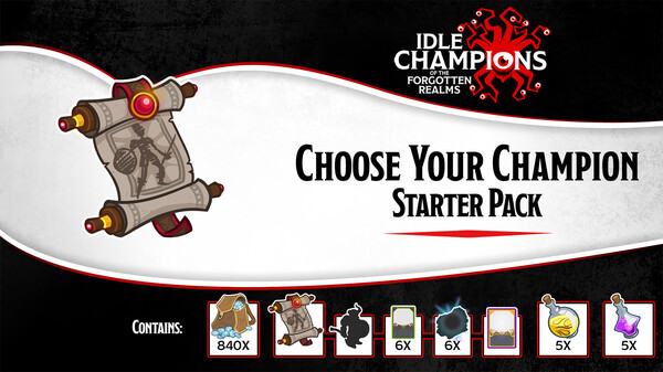 Idle Champions - Choose Your Champion Starter Pack