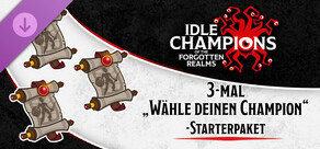 3-mal „Wähle deinen Champion“-Starterpaket