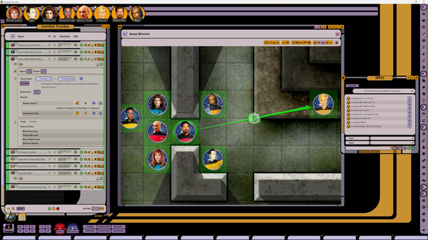 Fantasy Grounds - Star Trek Adventures: The Next Generation Player Characters