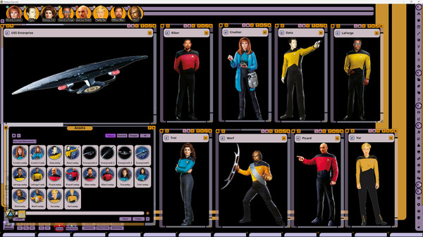 Fantasy Grounds - Star Trek Adventures: The Next Generation Player Characters