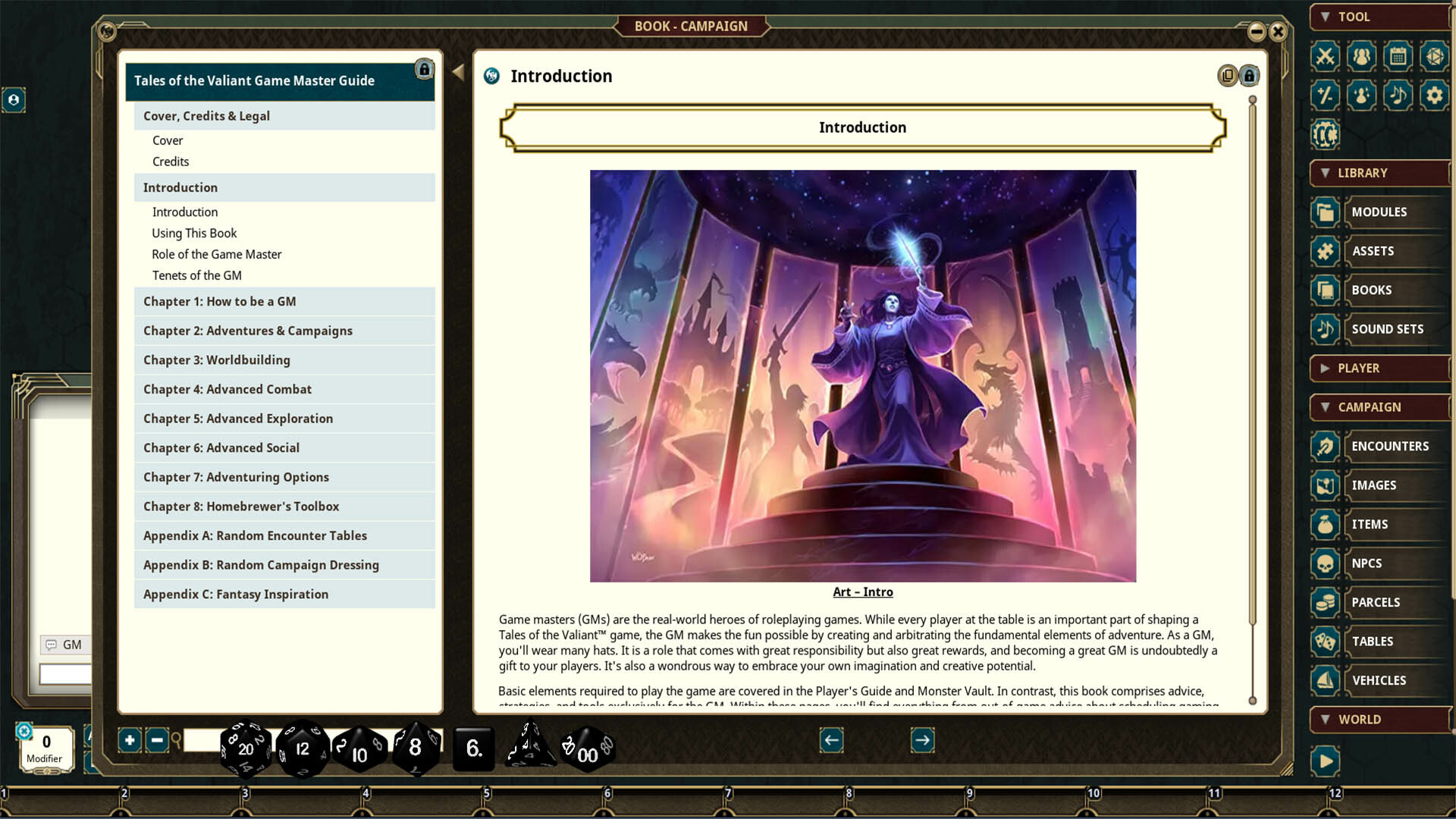 Fantasy Grounds - Tales of the Valiant: Game Master's Guide screenshot 1