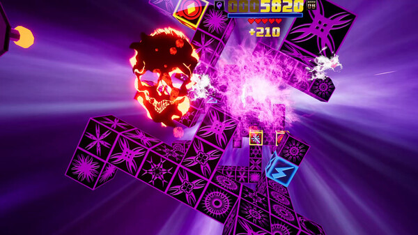 Screenshot z Warp Blaster VR