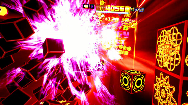 Screenshot z Warp Blaster VR