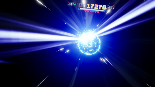 Screenshot z Warp Blaster VR