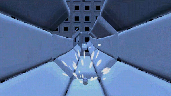 Screenshot z Synthwave Tunnel