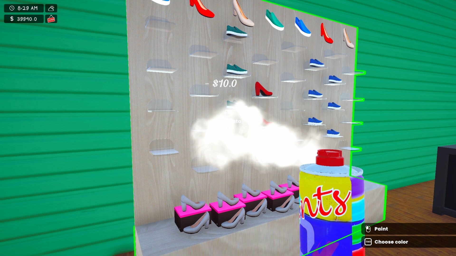 #3. Shoes Store Simulator Demo (Steam) By: Ox Games