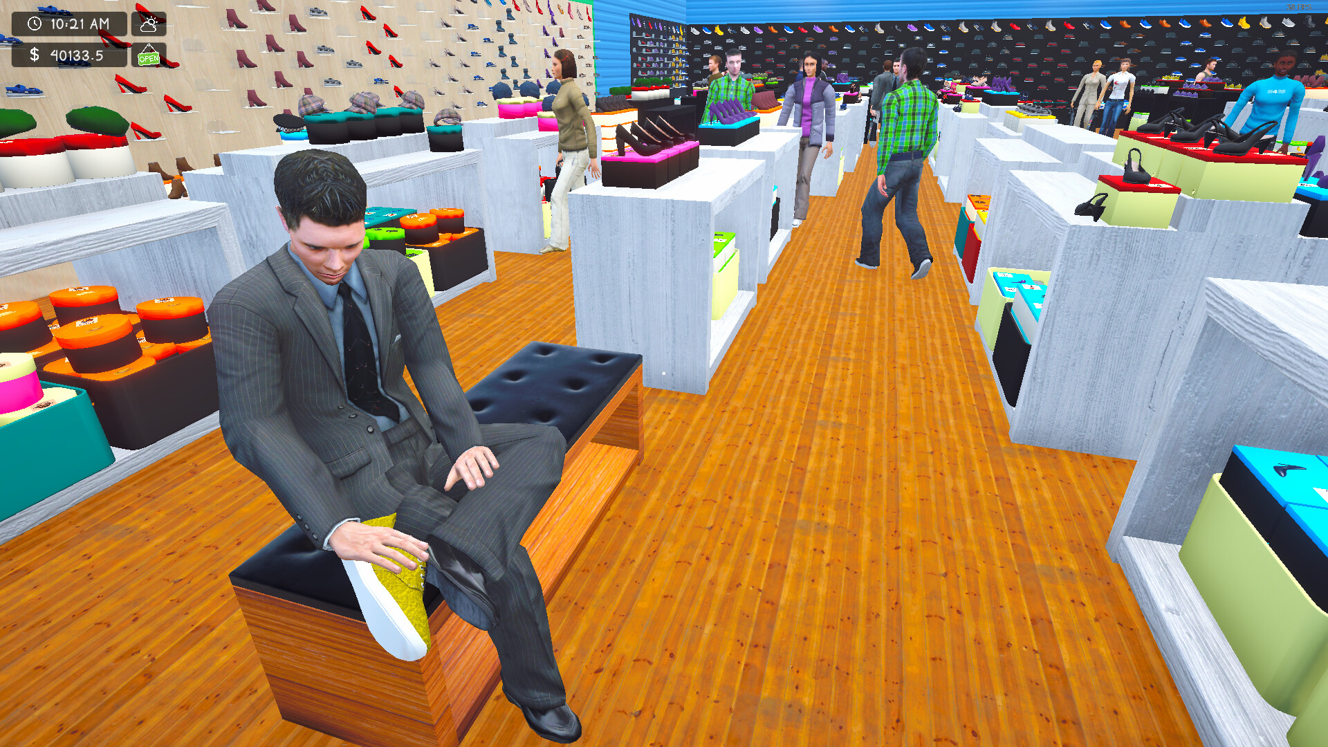 Shoes Store Simulator Demo 截图 1