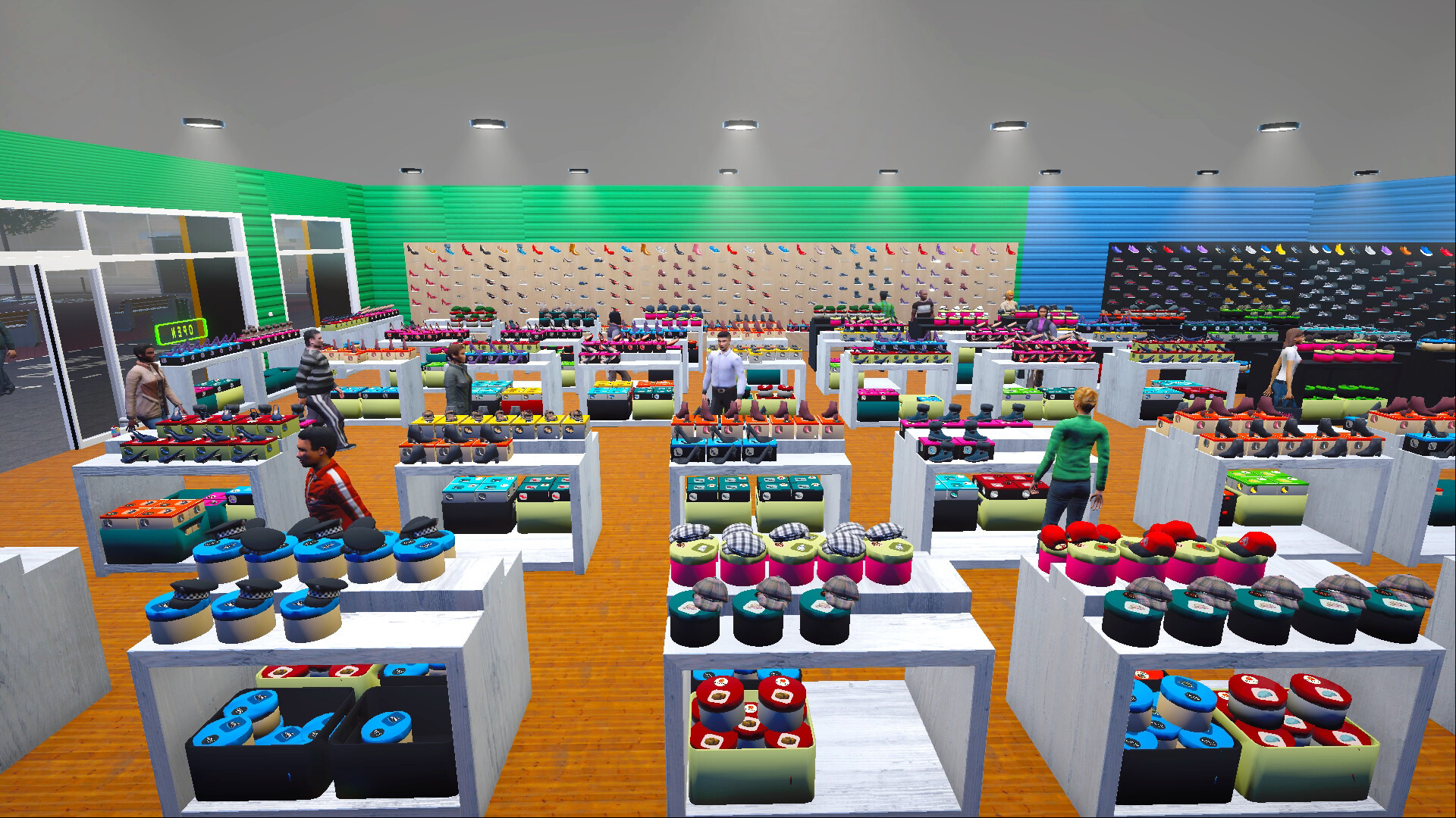 #9. Shoes Store Simulator Demo (Steam) By: Ox Games