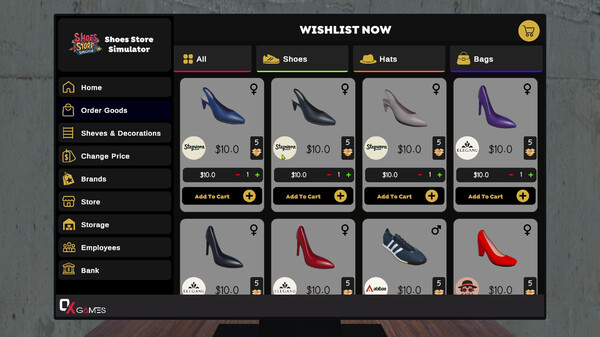 Shoes Store Simulator Demo screenshot 4