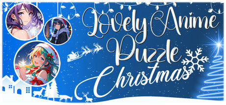 Lovely Anime Puzzle: Christmas banner