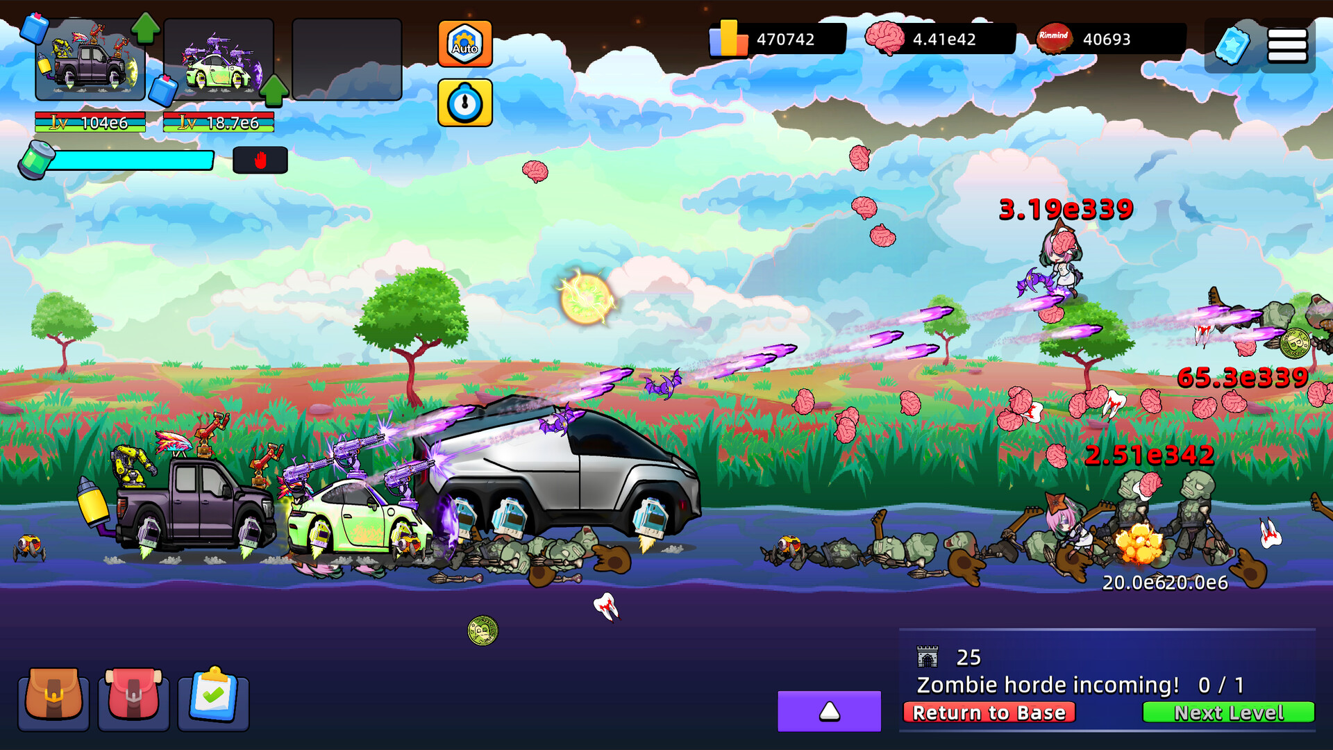 Bomb Vehicle Idle Clicker screenshot #3