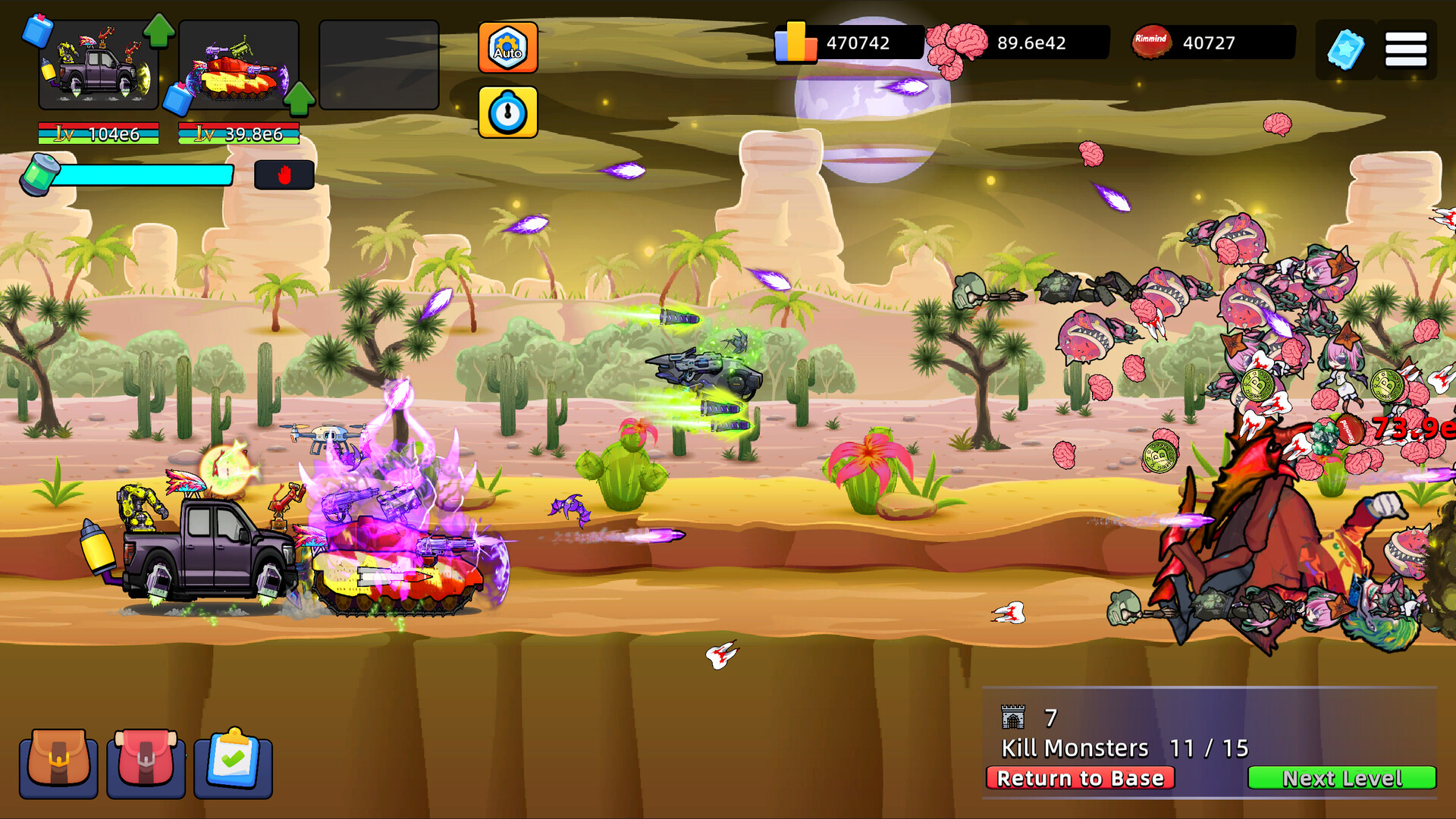 Bomb Vehicle The Idle Clickerのスクリーンショット 1