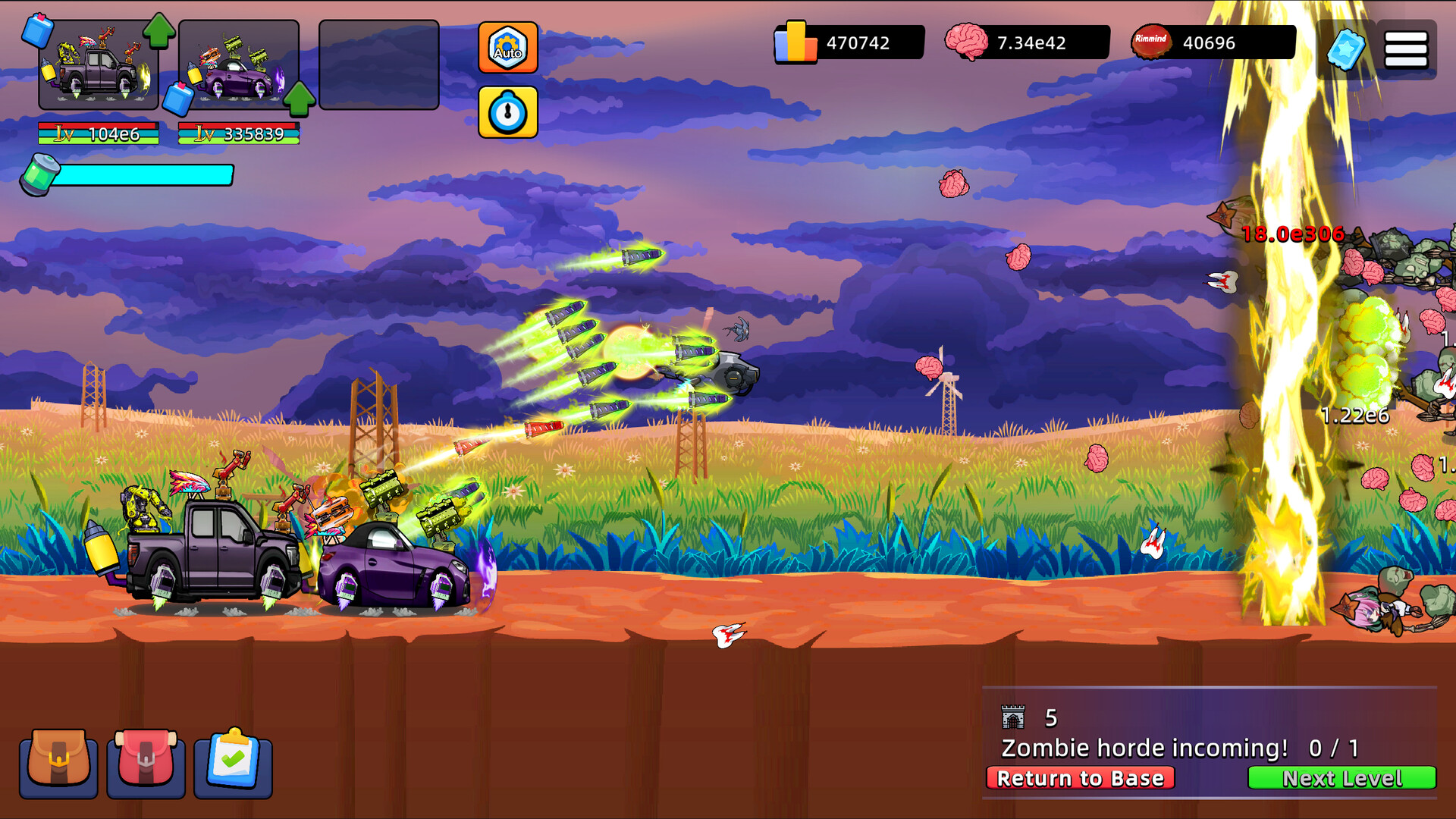 Bomb Vehicle Idle Clicker screenshot #2