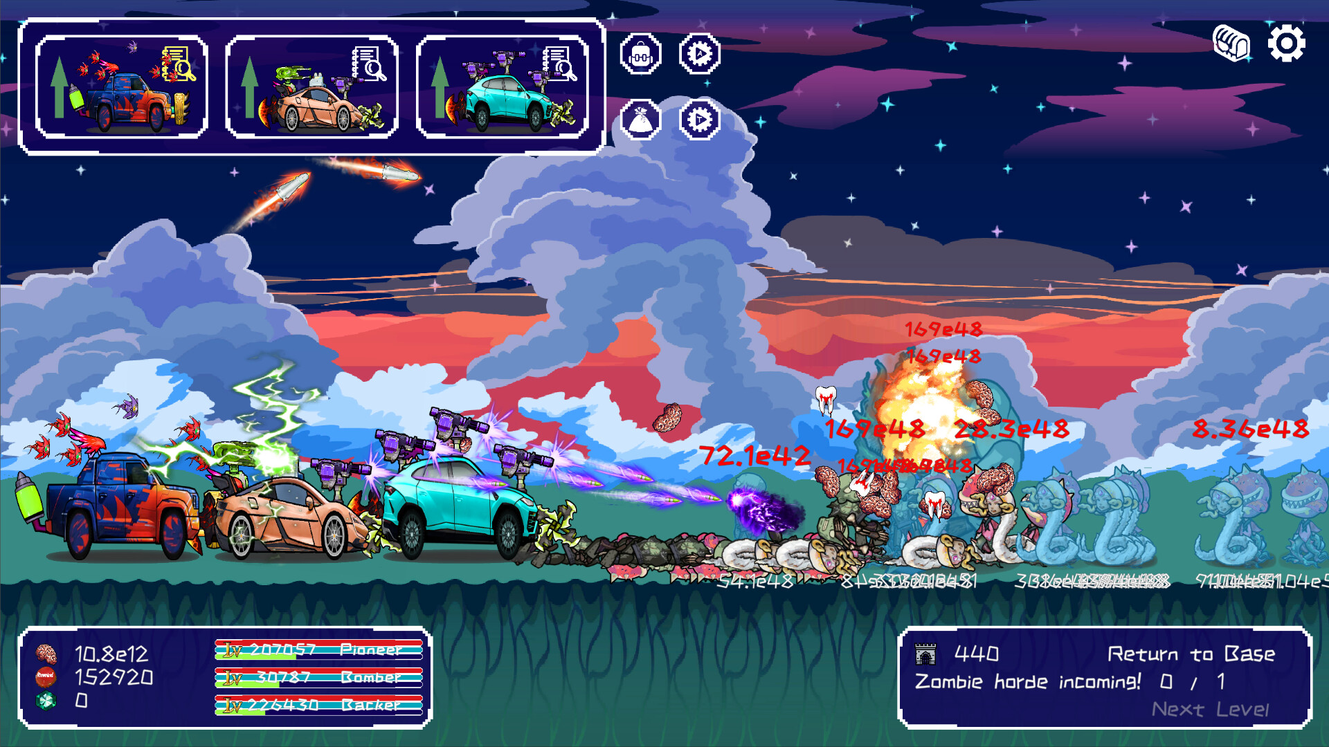 Bomb Vehicle Idle Clicker screenshot #4