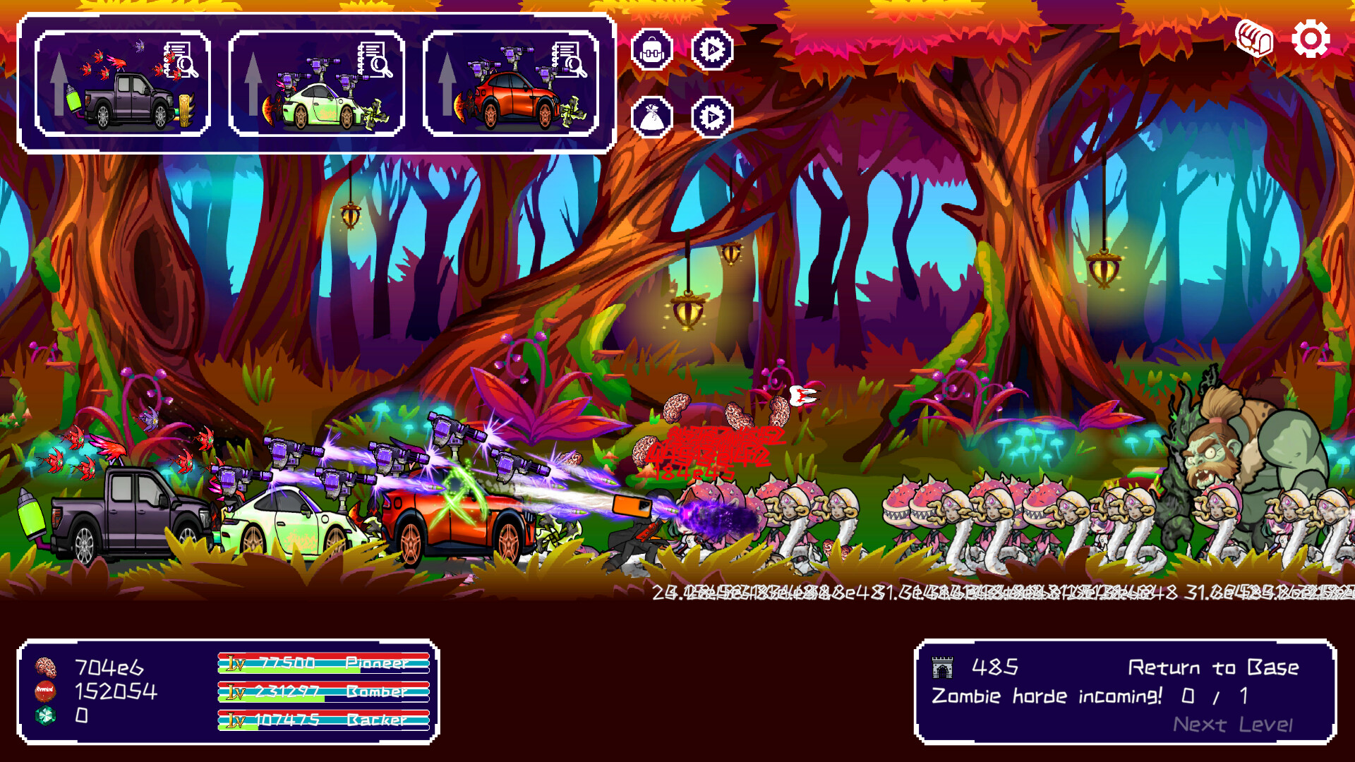 Bomb Vehicle Idle Clicker screenshot 3