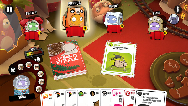 Exploding Kittens® 2: Santa Claws Pack