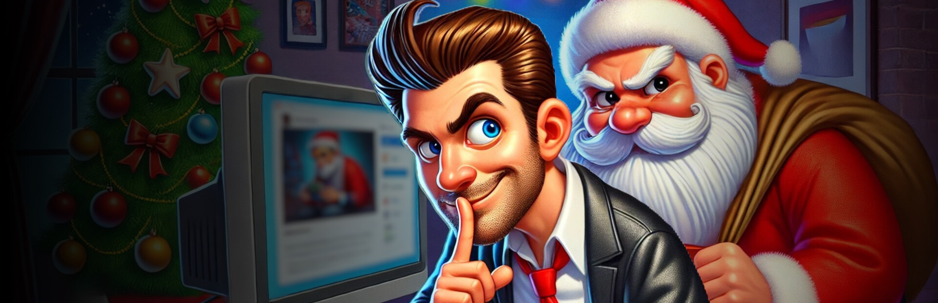 Santa Gamepaper