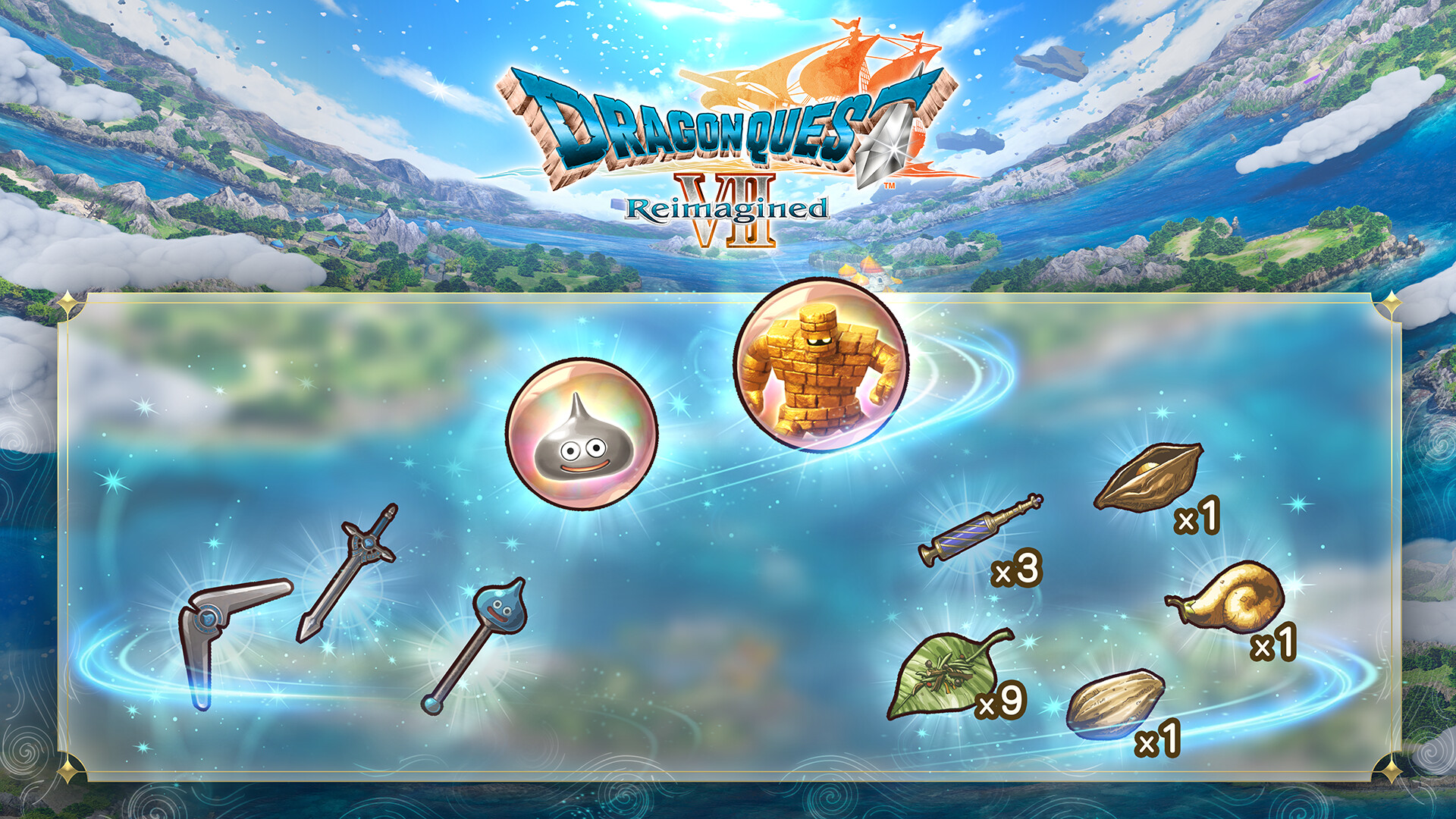 DRAGON QUEST VII Reimagined: Jam-Packed Swag Bag Featured Screenshot #1