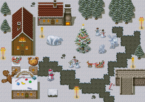 RPG Maker VX Ace - Winter Wonderland Tiles