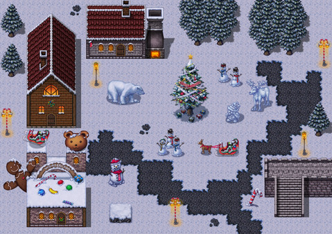 RPG Maker VX Ace - Winter Wonderland Tiles