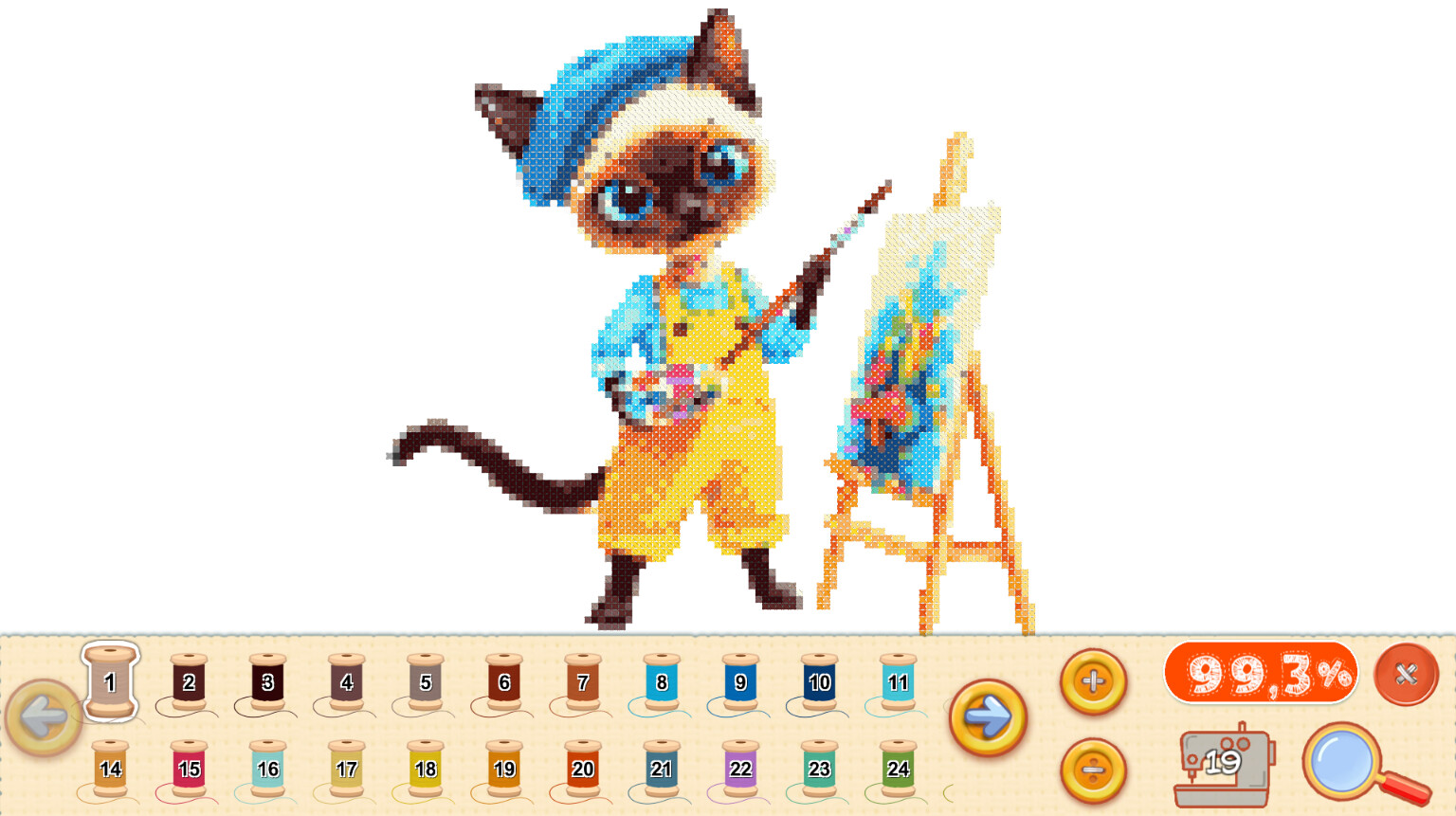 My Hobby Needlework Galore DLC - Cat Town Featured Screenshot #1