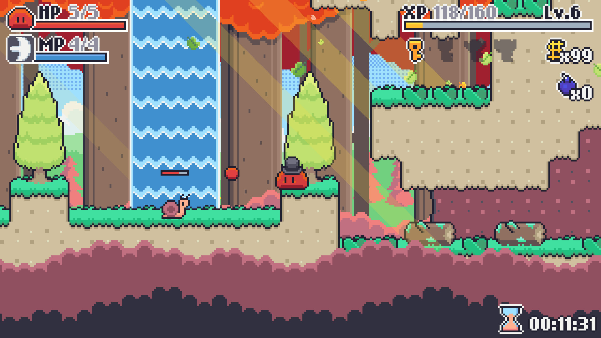 screenshot of Adventurous Slime 2