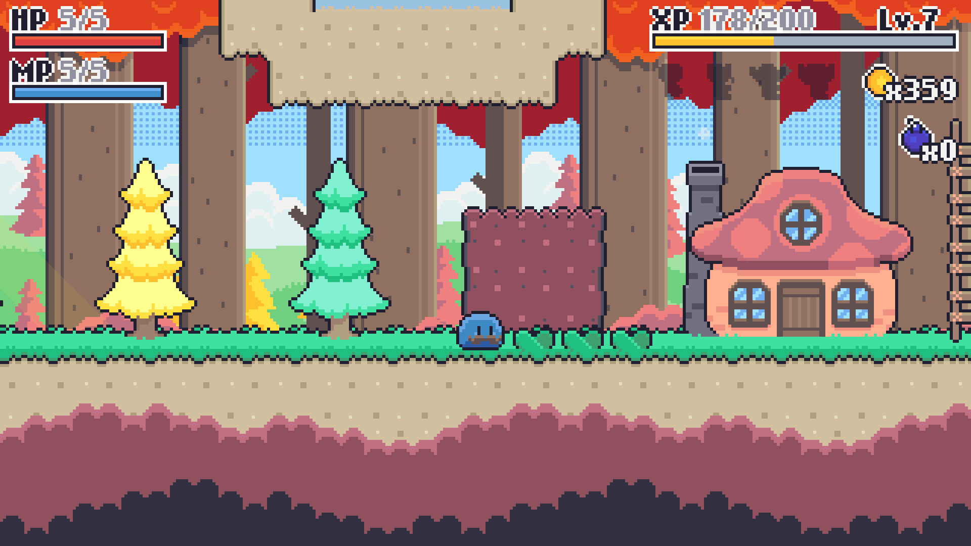 screenshot of Adventurous Slime 2