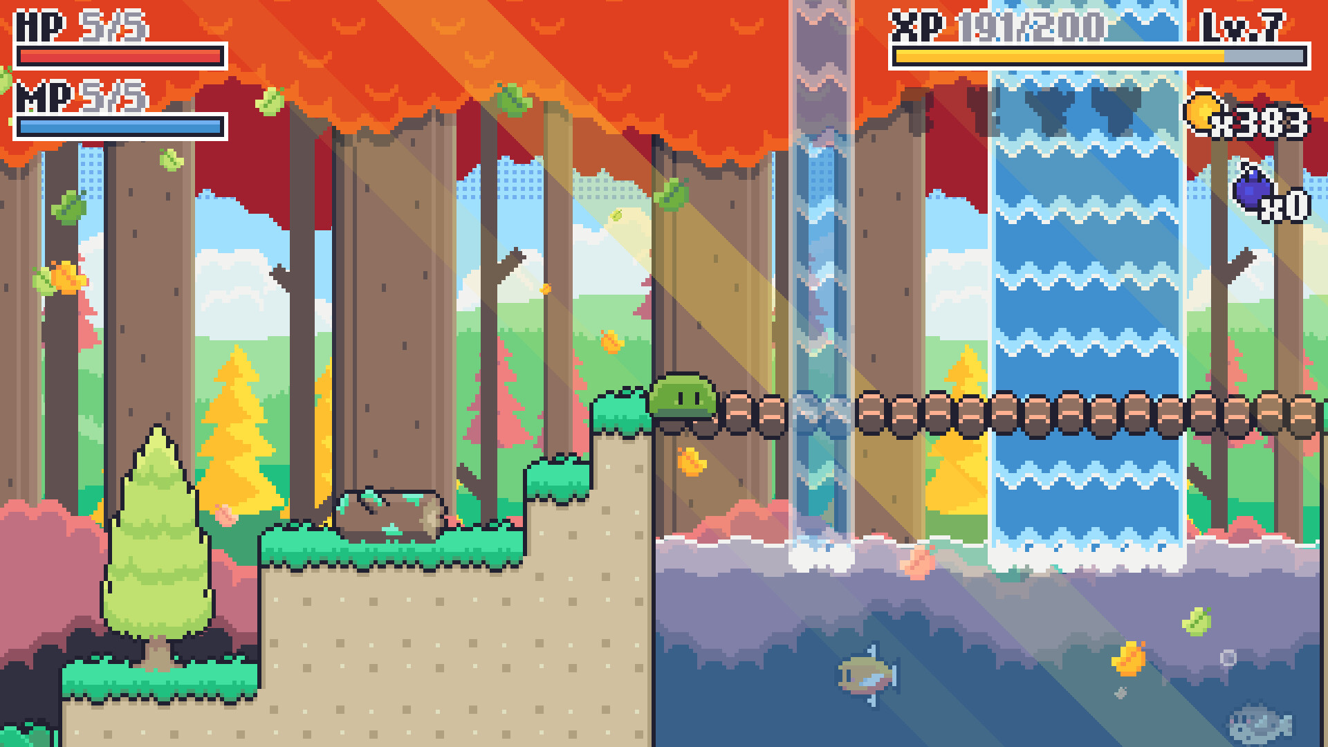 screenshot of Adventurous Slime 1