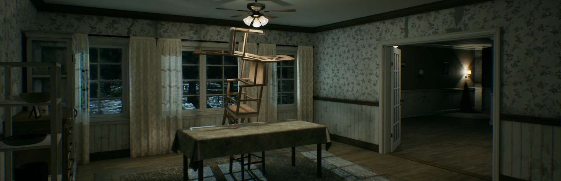 I found myself in a strange house and I'm scared