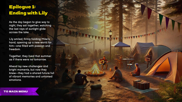 Screenshot z SEX Camp: Lust Festival ⛺❤