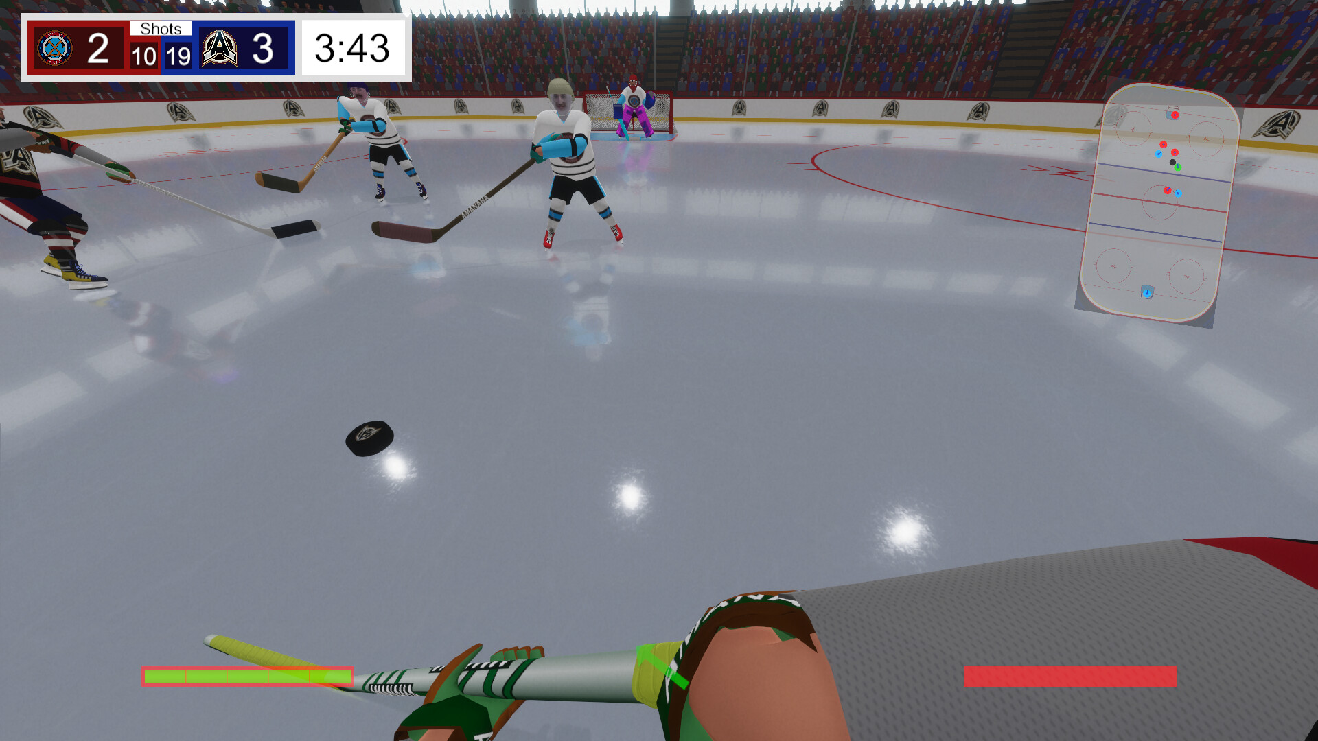 Amanaha hockey screenshot #6