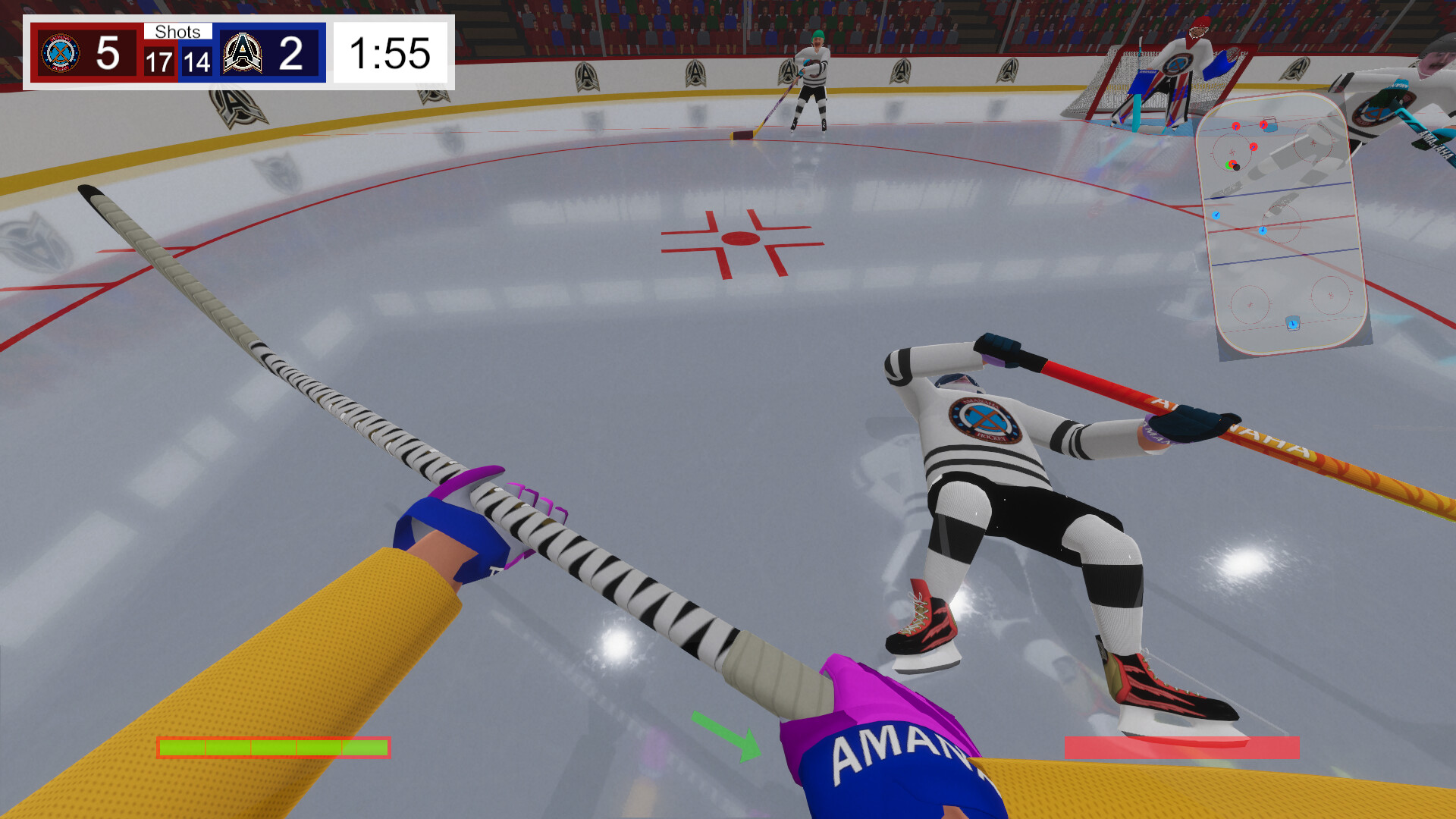 Amanaha hockey screenshot #3