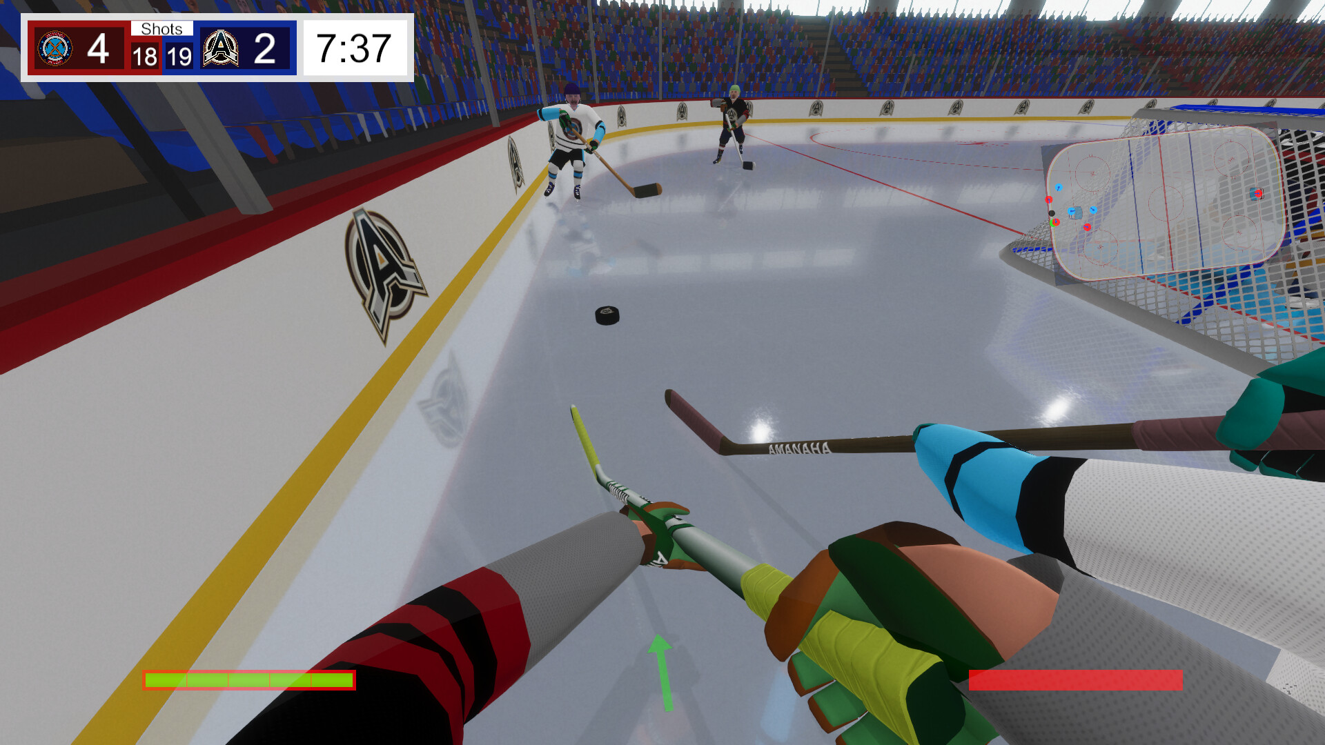 Amanaha hockey screenshot #2