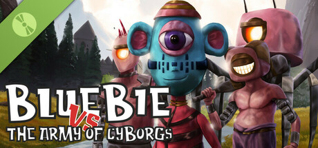 Bluebie VS The Army of Cyborgs Demo cover art