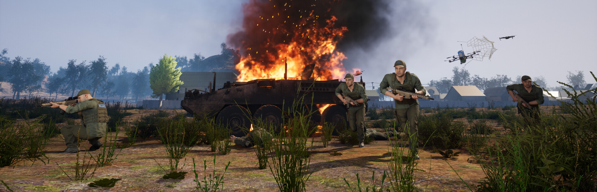 Countermeasure Pioneers: Modern Drone Battlefield