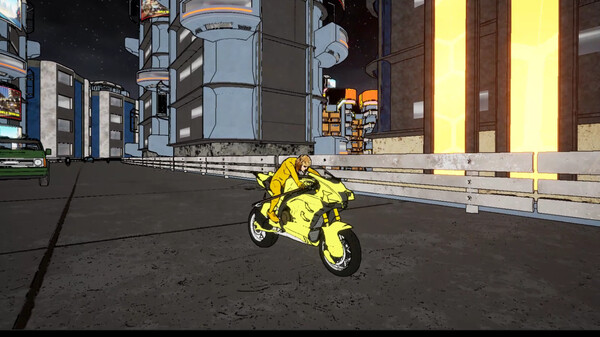 Screenshot z Gangs of Neo Tokyo