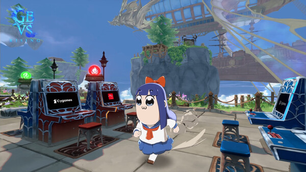 Screenshot z GBVSR - Premium Avatar Set (Pop Team Epic)